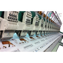 High Speed 20 Heads 9 Needles Computerized Industry Flat Embroidery Machine